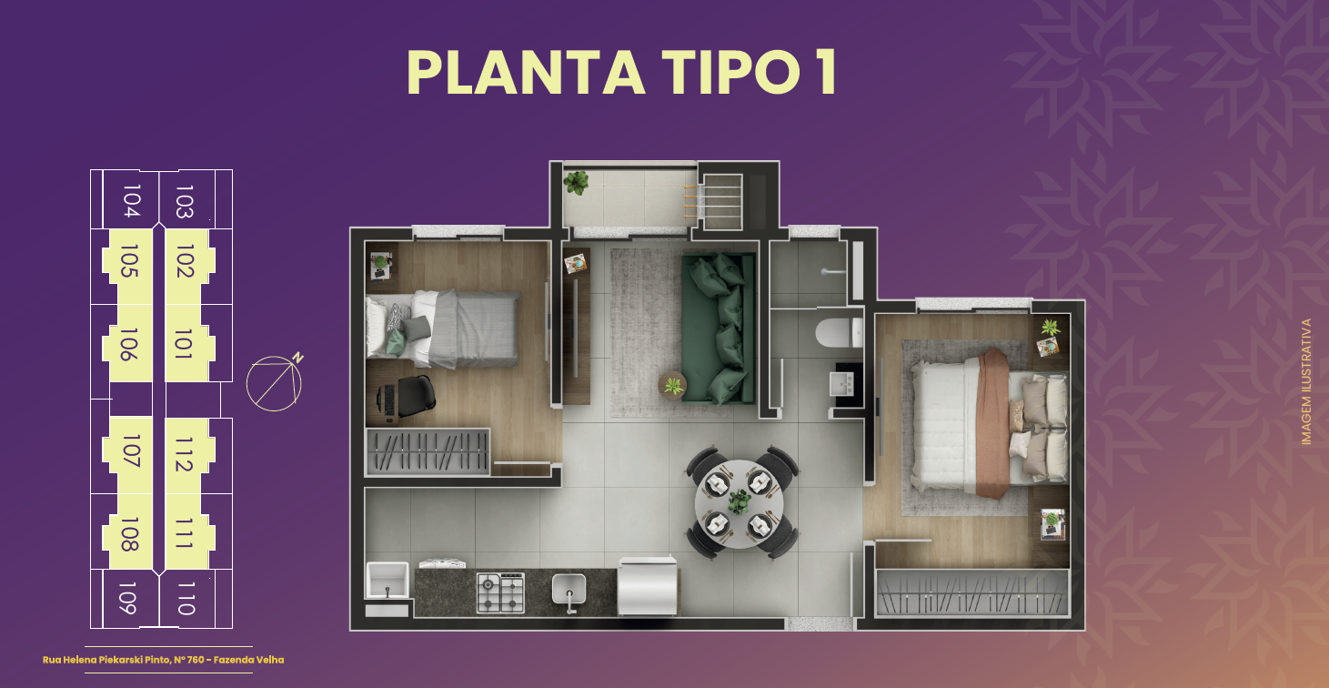 Magnific Towers Residence – Pré-lançamento em Araucária.